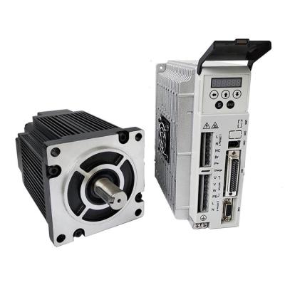 China 220v 3 Phase Stepper Motor NEMA 42 Close Loop Hybrid Stepper Motor Set For CNC Machine 110 HCE 20 NB 39 for sale