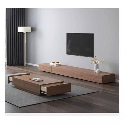 China Living Room Convertible TV Stand Coffee Table Wood Table Set And Center Table for sale