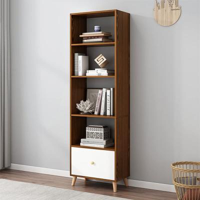 China Modern Simple Adjustable Bookshelf Hot Selling Floor Small Cheap Bookshelf(The Other) for sale