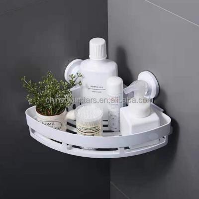 China Wall Mounted Type Shower Caddy Bathroom Shelf Portable Adjustable Shower Corner Caddy No Drilling Adhesive for sale