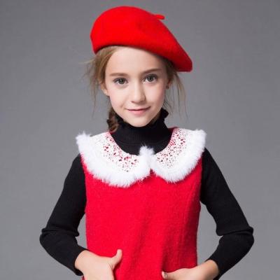 China Picture Children's Berets Wool Knit Hats Painter Hats Custom Wholesale for sale