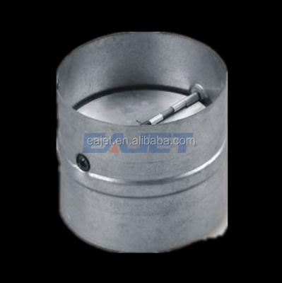 China Energy Saving HVAC Duct Work Accessory Round Draft Damper Non-Return Rear Shutter for sale