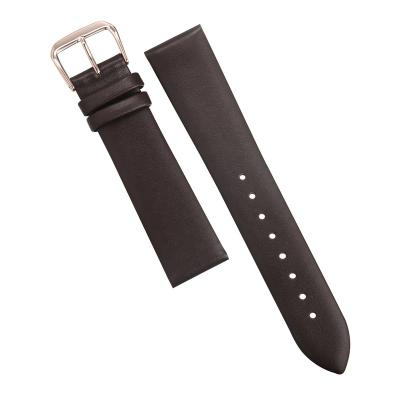 China EACHE New Fashion Replacement 14mm Adjustable Slim Genuine Leather Watch Straps for sale