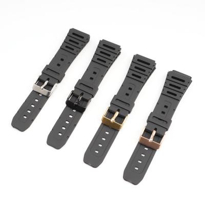 China EACHE Replacement New Arrival Calculator Sports Watch Band 20mm Silicon Rubber Watch Straps For Gshock for sale