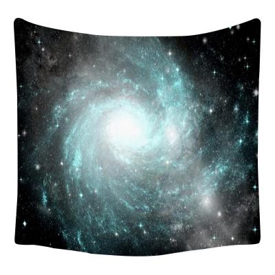 China Large Tapestry Psychedelic Wall Hanging Art Beach Towel Night Sky Tapestry Galaxy Minimalist Spectacular Wallcovering Space for sale