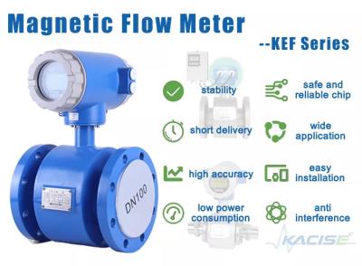 China Tubería electromágnetica inteligente 20ma/Rs485 del agua del grifo del metro de flujo del agua en venta