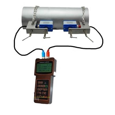 China Handheld Ultraschall-Klemm auf dem Durchflussmessgerät IP68 Portable Hydraulic Flow Meter zu verkaufen