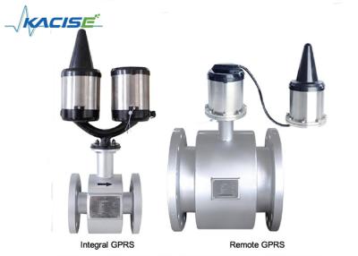 China GPRS Wireless Smart Water Flow Meter , Electromagnetic Type Flow Meter for sale