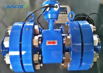 China Petroleum Oil Industry Salt Sea Water Flow Meter , Electromagnetic High Pressure Flow Meter for sale