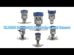 KLD800 Series 80G Radar Level Gauge PTFE Antenna Size Small Blind Spot