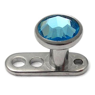 China FASHIONABLE Wholesale Body Jewelry ASTM F136 Titanium Dermal Anchor Piercing Piercing for sale