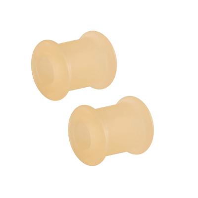 China For Ear 3mm 4mm Flexible Silicone Ear Skin Double Flare Flare Ear 5mm Tunnel Plugs Piercing for sale