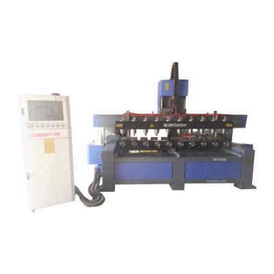 China Building Material Shops 3.2KW 4 Axis Automatic Powered Circular Cutting Machine Can Cut Pattern for sale