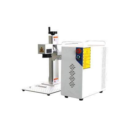 China Laser Marking Portable 20w 50w Fiber Portable Slitting Machine Portable Marking Laser Machine for sale