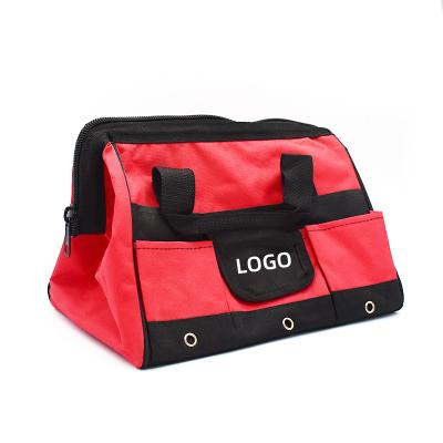 China Popular Hot Selling Multifunctional Electrician Tool Bag Custom Logo Garden Work Tool Bag Large Capacity Oxford Cloth for sale