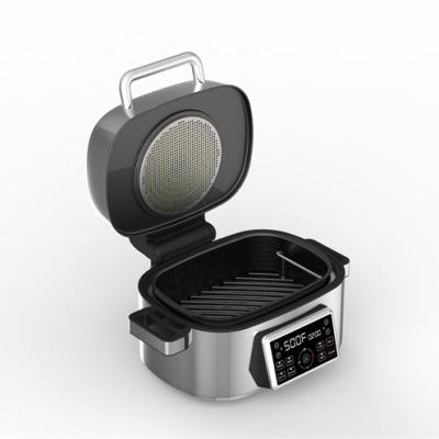 China Hot Selling Household Air Fryer Electric Indoor Smokeless Grill With Air Fryer for sale