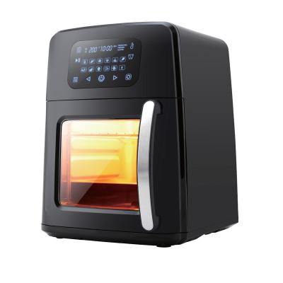 China Large Capacity 12L Air Fryer Household 2021halogen Air Fryer Oven Touch Screen Air Fryer Oil Free Oven With CB CE ETL for sale