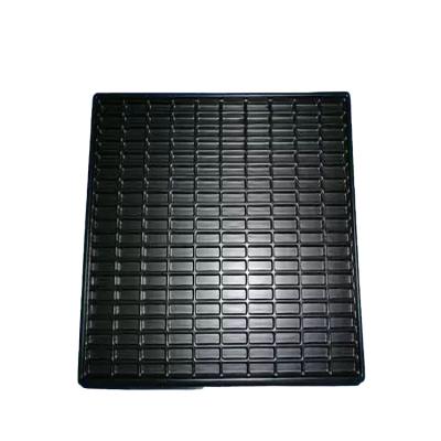 China ABS OEM Rice Large Microgreen Seedling Vacuum Forming Plastic Tray for sale