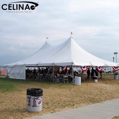 China PVC Coated Celina Occasion Quick Folding Large Outdoor Exhibition Marquee Tent 40 Ft X Polyester 60 Ft (12m X 18m) for sale