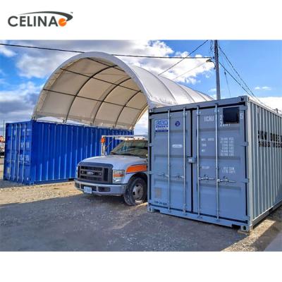 China Celina Waterproof Fire Retardant UV-Resistance UV-Resistance Prefab Warehouse Tent Galvanized for sale