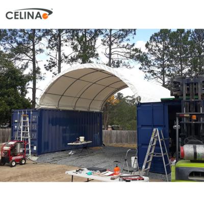 China Industrial Waterproof Celina PVC Fabric Warehouse UV-Resistance Good Quality Customized Waterproof Tent for sale