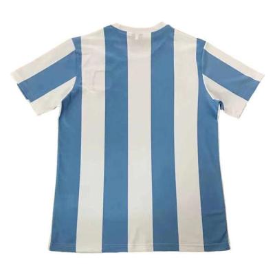 China Breathable Hot Sale Thai Quality Team Retro Soccer Jersey Football Shirts National Blue White Uniform for sale