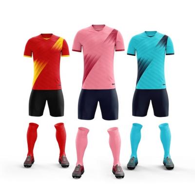 China NEW Design Breathable High Quality Soccer Training Jersey Customized Football Wear For Man Kids for sale