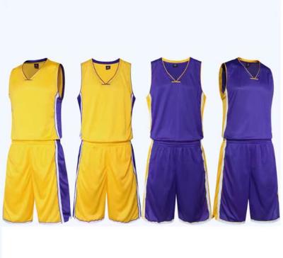 China New Wholesale Price Antibacterial Basketball Tank Tops Designs 2019 Basketball Uniforms for sale