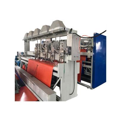 China Tarpaulin Processing Factory Price Full Automatic Cross Laminated XF Tarpaulin Film Welding Machine Green Home Multilayer Film Sealing Machine for sale