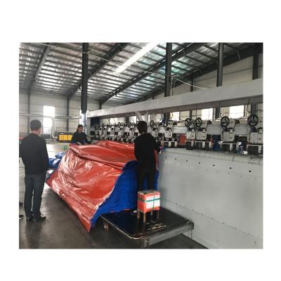 China Tarpaulin Processing Factory Price PVC Tarpaulin Machine Tarpaulin Sealing Machine Full Automatic Tarpaulin Grommet Welding Punching Machine For Sale for sale