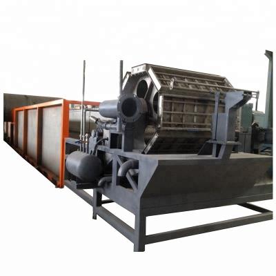 China High Capacity 8000pcs Carton And Newspaper Egg Tray Machine for sale