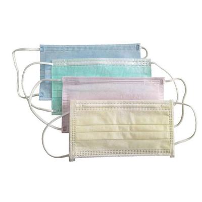 China 3 Ply Breathable Beauty Medical Disposable Face Mask With Design for sale