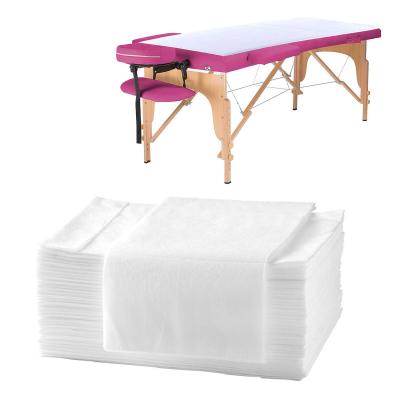 China Hospital Use Waterproof Nonwoven Disposable SMS Massage Sheets Massage Cover Sheet for Hospital Massage Spa Travel for sale