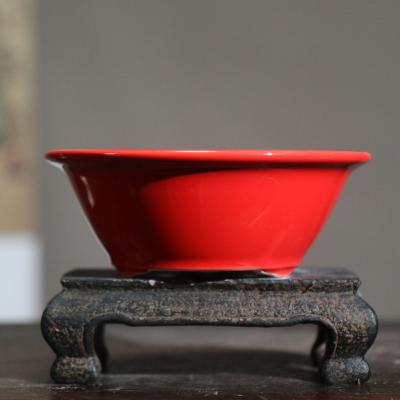 China CLASSIC Yixing Glazed Pot Handmade Yixing Bonsai Pot for sale