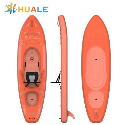 China PVC Huale Inflatable Kayak Boat 1 Person 330cm Fishing Leisure All Around Traveling Factory Wholesale Price for sale