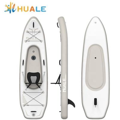 China Wholesale High Quality Custom Factory Price Water Sport 1 Person Floating Kayak PVC Inflatable Boat Canoe For Sale for sale