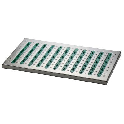 China Modern stainless steel ditch grate cover/kitchen canteen drain covers/swimming pool ditch drain cover for sale