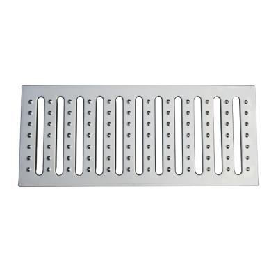 China Hotel stainless steel kitchen grate/gutter drainage/rain drain 304/1.5 580*300*25 for sale