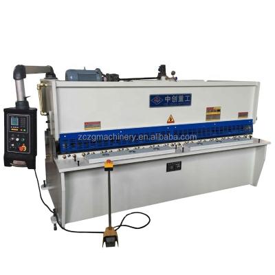 China China Sheet Metallurgy CNC QC12K-6x3200 Hydraulic Shear Machine Price ZC Power, 6mm Thickness Metal CNC Cutting Machine for sale