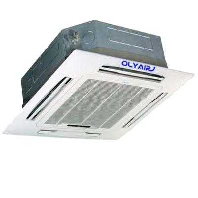 China Cassette Type Ceiling Mounted Air Conditioner Ceiling Air Conditioner 24000-60000btu Hotels Cooling Capacity for sale