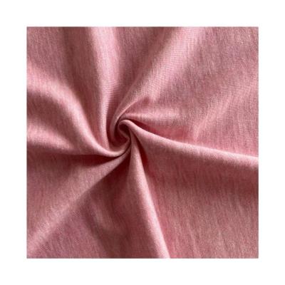 China Spandex Terry 62%Polyester 34%Rayon 4%Stretch Good Quality Viscous Spandex For Sports Double Knitting Fabric for sale