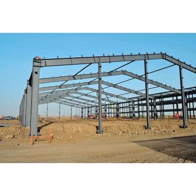 China Modern Steel Structure Buildings Construction Warehouse Workshop / Supermarket for sale