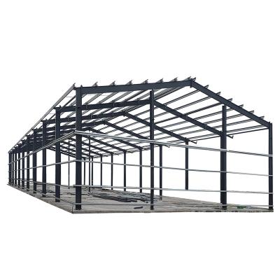 China Steel Frame Modern Prefab Hangar Warehouse Construction Office Building for sale