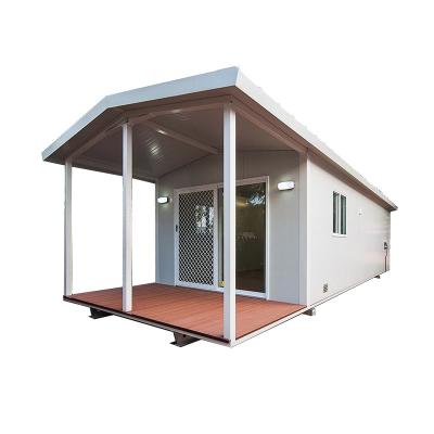 China Modern Flat Home Luxury Relocatable Modular Cabin Prefab Granny Homes for sale