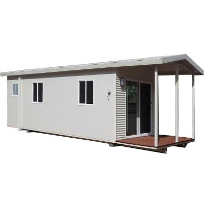 China Modern flat steel mobile portable granny cabins luxury prefab construction for sale for sale