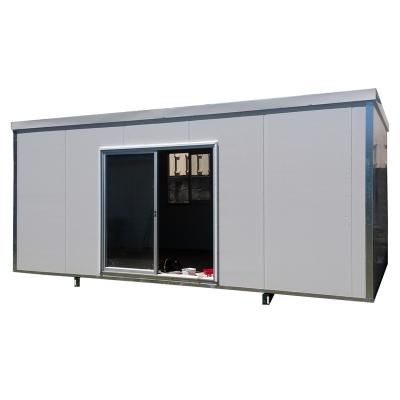 China Modern Oceania Type Bay Window Glass Houses Small Steel Prefab Prefab House Cabin for sale