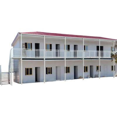 China Modern Low Cost Construction Prefab Modular Labor Camp T House for sale