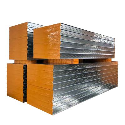 China 1150MM/950MM Galvanized Rock Wool Sandwich Wall Panel Sandwich Wall Panel for sale