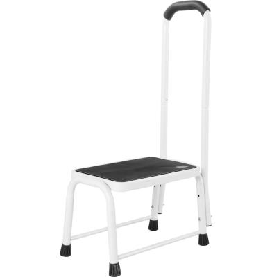 China Folding Ladders Prices In Steel Stool Ladder With Handle Foldable Steel Step Ladder for sale