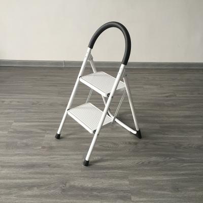 China Folding Ladders Factory Wholesale Adjustable Metal Folding Steel Step Ladder for sale